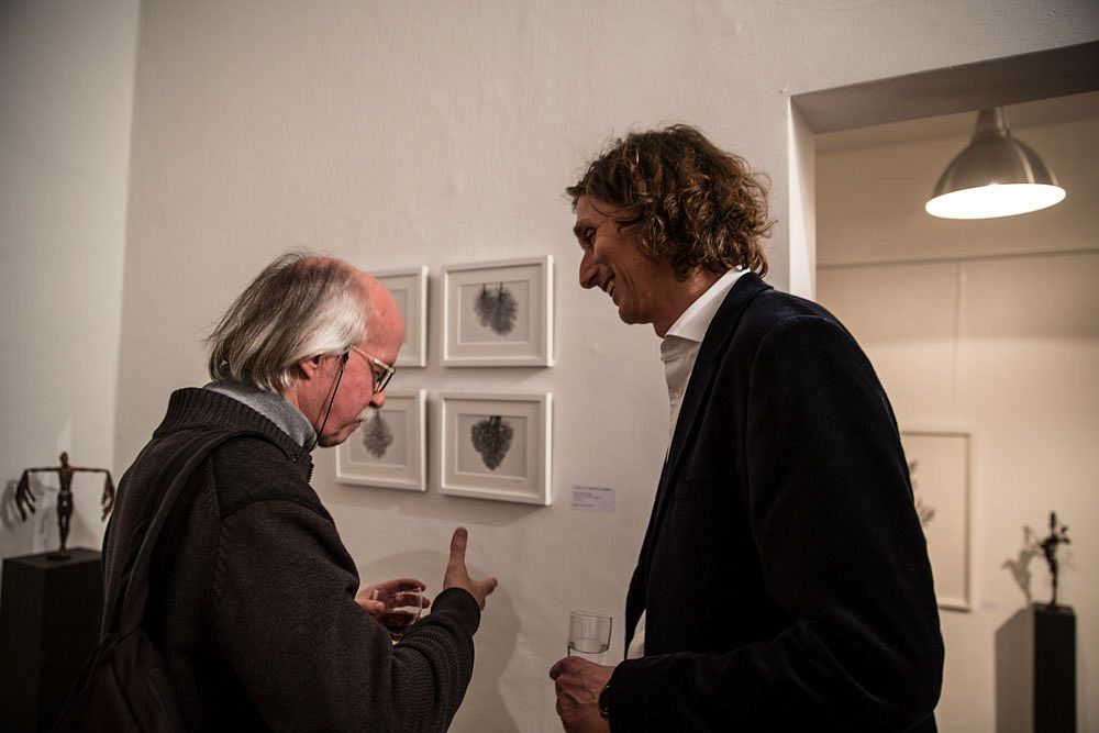 Christoph Franke und Tim David Trillsam im Atelier Alen München